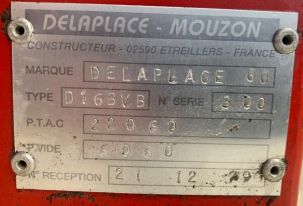 Benne Delaplace 16 T – Image 2
